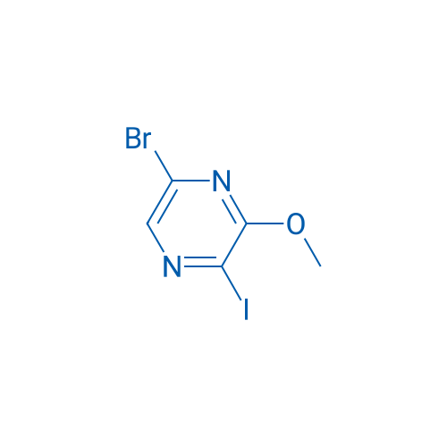 5-Bromo-2-iodo-3-methoxypyrazine 5g