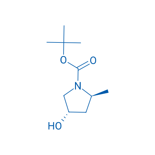 (2S,4S)-tert-Butyl 4-hydroxy-2-methylpyrrolidine-1-carboxylate 1g