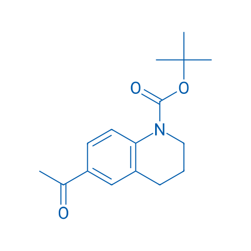 tert-Butyl 6-acetyl-3,4-dihydroquinoline-1(2H)-carboxylate 250mg