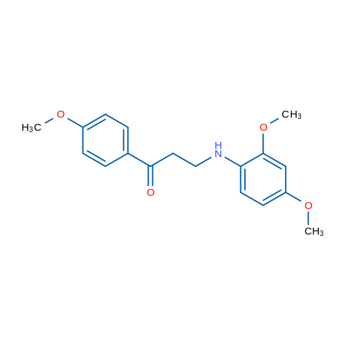 3-((2,4-Dimethoxyphenyl)amino)-1-(4-methoxyphenyl)propan-1-one 1g