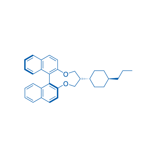 (13bS)-5,6-Dihydro-5-(trans-4-propylcyclohexyl)-4H-dinaphtho[2,1-f:1',2'-h][1,5]dioxonin 250mg