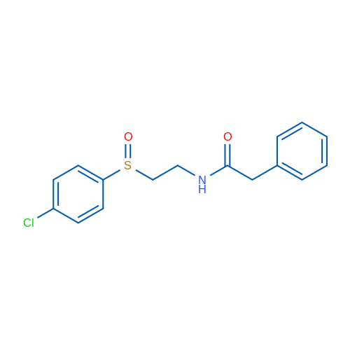 N-[2-(4-Chlorobenzenesulfinyl)ethyl]-2-phenylacetamide 1g