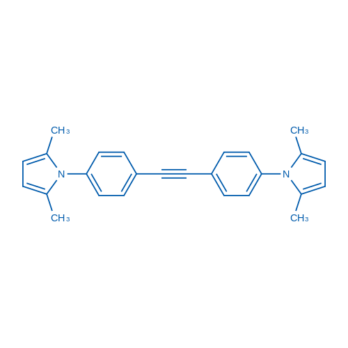 1-(4-{2-[4-(2,5-dimethyl-1H-pyrrol-1-yl)phenyl]ethynyl}phenyl)-2,5-dimethyl-1H-pyrrole 10mg