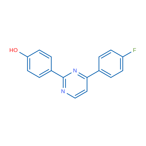 4-[4-(4-Fluorophenyl)pyrimidin-2-yl]phenol 1g