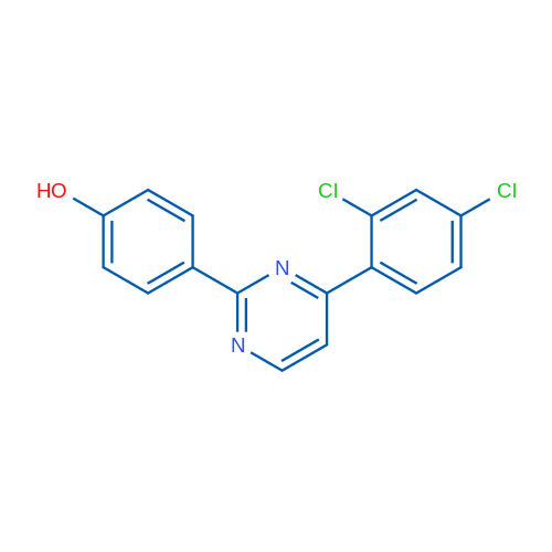 4-[4-(2,4-Dichlorophenyl)pyrimidin-2-yl]phenol 1g