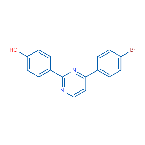 4-[4-(4-Bromophenyl)pyrimidin-2-yl]phenol 1g