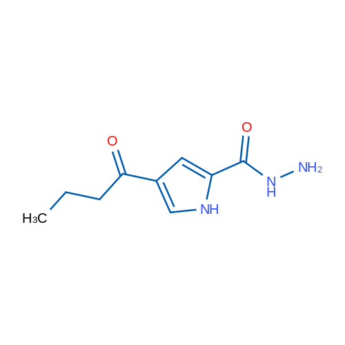4-Butyryl-1H-pyrrole-2-carbohydrazide 1g