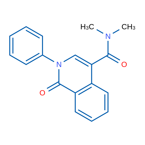 N,N-Dimethyl-1-oxo-2-phenyl-1,2-dihydroisoquinoline-4-carboxamide 1g