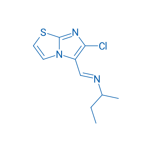 (E)-(Butan-2-yl)({6-chloroimidazo[2,1-b][1,3]thiazol-5-yl}methylidene)amine 1g