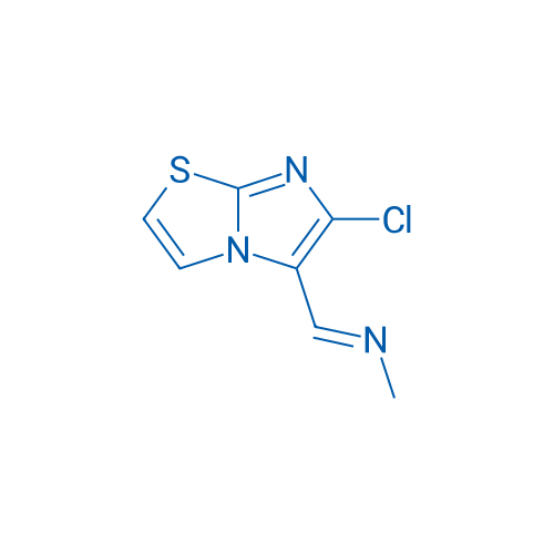 (E)-({6-chloroimidazo[2,1-b][1,3]thiazol-5-yl}methylidene)(methyl)amine 1g