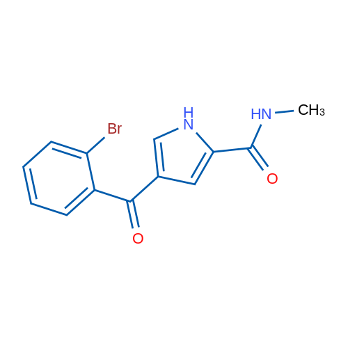 4-(2-Bromobenzoyl)-N-methyl-1H-pyrrole-2-carboxamide 1g