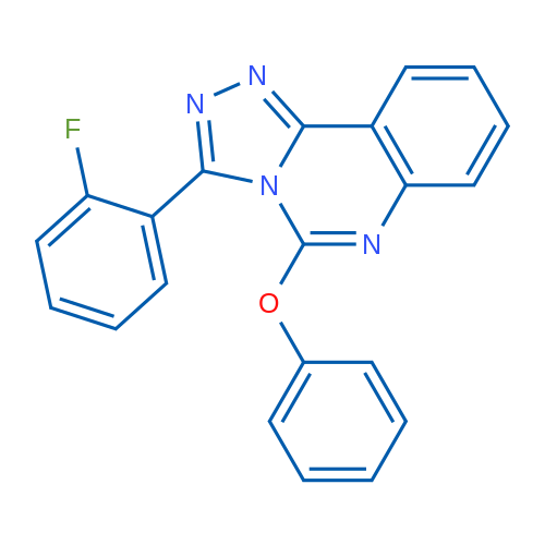 3-(2-Fluorophenyl)-5-phenoxy-[1,2,4]triazolo[4,3-c]quinazoline 1g