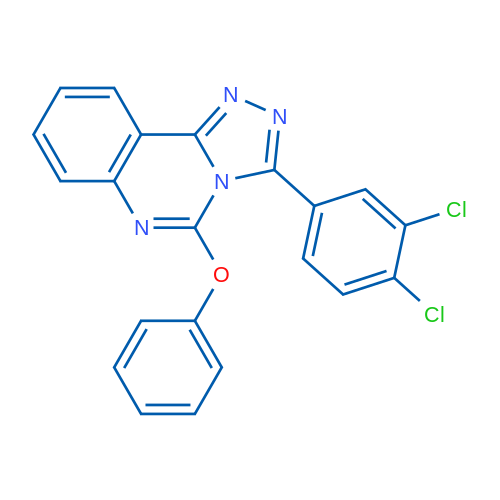 3-(3,4-Dichlorophenyl)-5-phenoxy-[1,2,4]triazolo[4,3-c]quinazoline 1g
