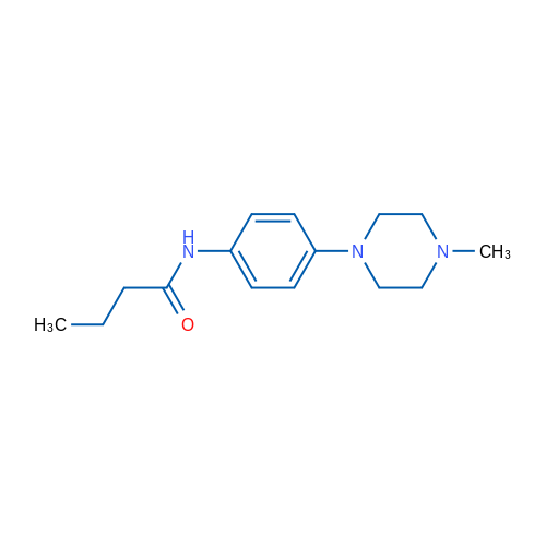 N-[4-(4-Methylpiperazin-1-yl)phenyl]butanamide 1g