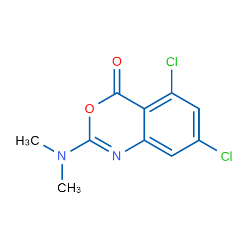 5,7-Dichloro-2-(dimethylamino)-4H-3,1-benzoxazin-4-one 1g