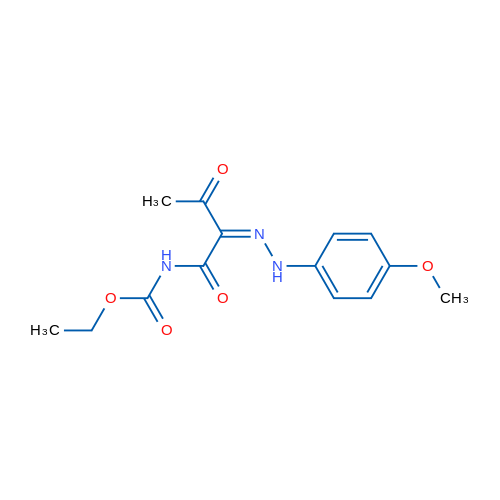Ethyl N-[(2Z)-2-[2-(4-methoxyphenyl)hydrazin-1-ylidene]-3-oxobutanoyl]carbamate 1g