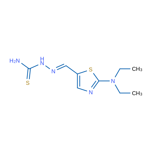 [(E)-{[2-(diethylamino)-1,3-thiazol-5-yl]methylidene}amino]thiourea 1g