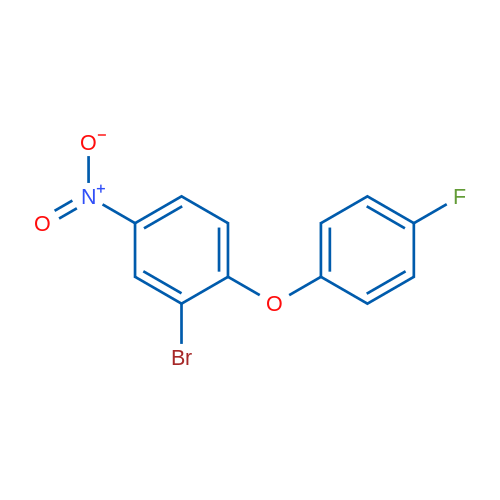 2-Bromo-1-(4-fluorophenoxy)-4-nitrobenzene 5g