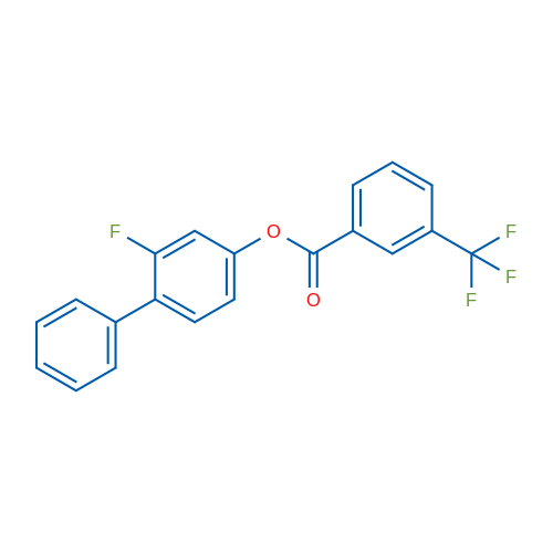 2-Fluoro-[1,1'-biphenyl]-4-yl 3-(trifluoromethyl)benzoate 1g