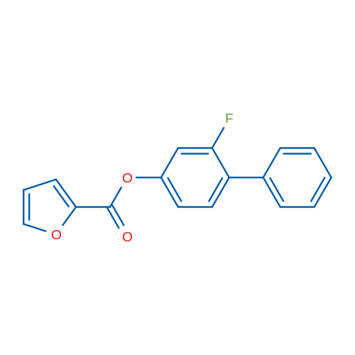 2-Fluoro-[1,1'-biphenyl]-4-yl furan-2-carboxylate 1g
