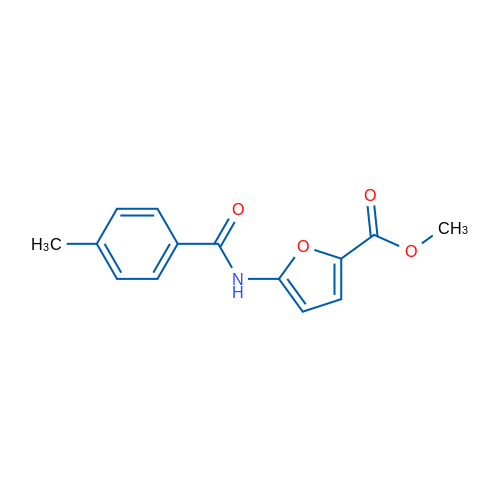 Methyl 5-(4-methylbenzamido)furan-2-carboxylate 1g