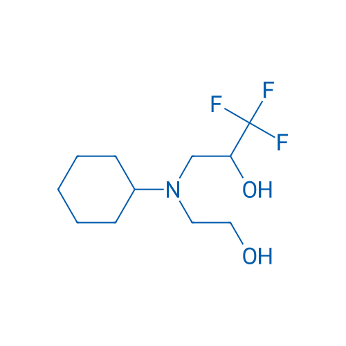 3-[Cyclohexyl(2-hydroxyethyl)amino]-1,1,1-trifluoropropan-2-ol 1g