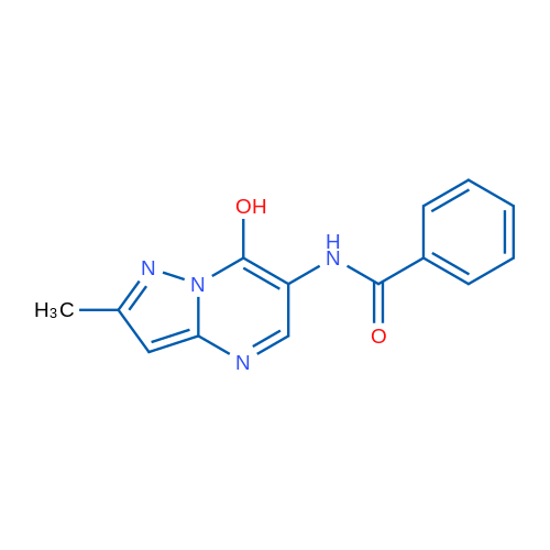 N-{7-hydroxy-2-methylpyrazolo[1,5-a]pyrimidin-6-yl}benzamide 1g