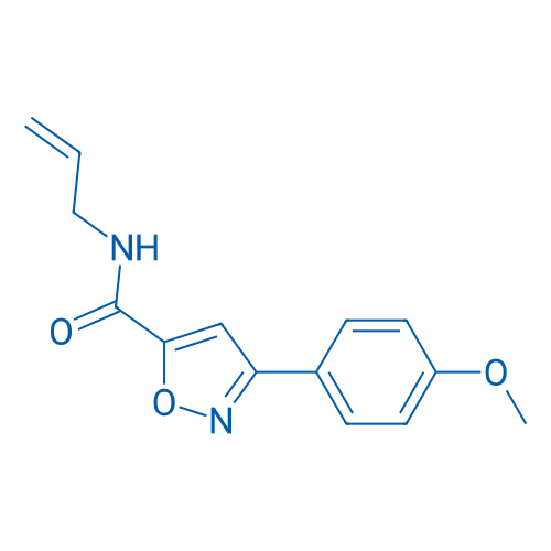 3-(4-Methoxyphenyl)-N-(prop-2-en-1-yl)-1,2-oxazole-5-carboxamide 1g