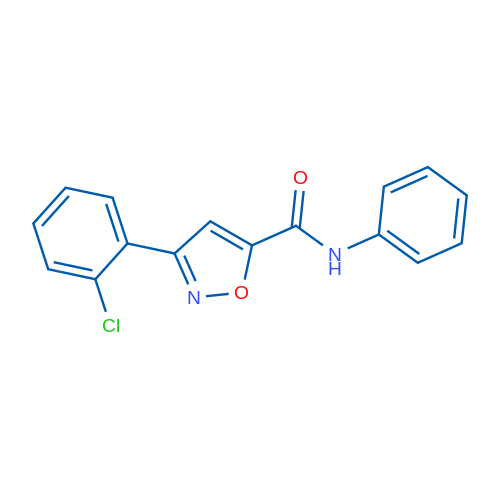 3-(2-Chlorophenyl)-N-phenyl-1,2-oxazole-5-carboxamide 1g