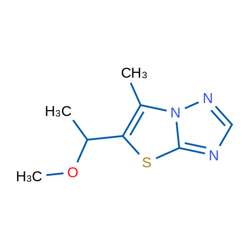 5-(1-Methoxyethyl)-6-methyl-[1,2,4]triazolo[3,2-b][1,3]thiazole 1g