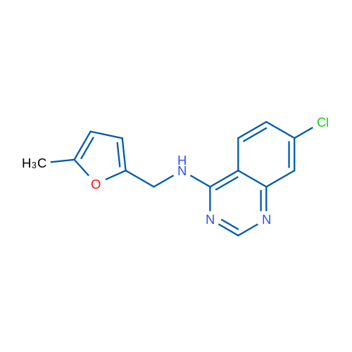7-Chloro-N-[(5-methylfuran-2-yl)methyl]quinazolin-4-amine 1g