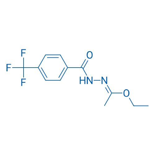 (Z)-(Ethyl N-[(Z)-4-(trifluoromethyl)benzoyl]ethanecarbohydrazonate) 1g