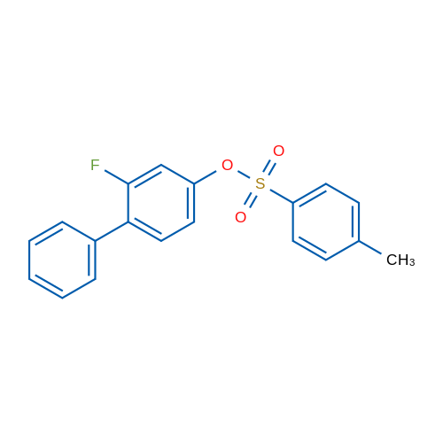 2-Fluoro-[1,1'-biphenyl]-4-yl 4-methylbenzene-1-sulfonate 1g