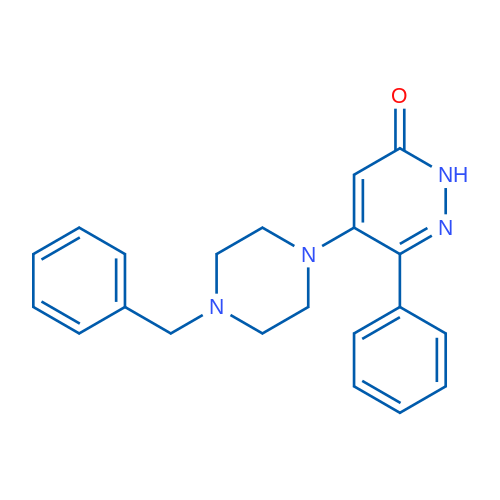 5-(4-Benzylpiperazin-1-yl)-6-phenyl-2,3-dihydropyridazin-3-one 1g