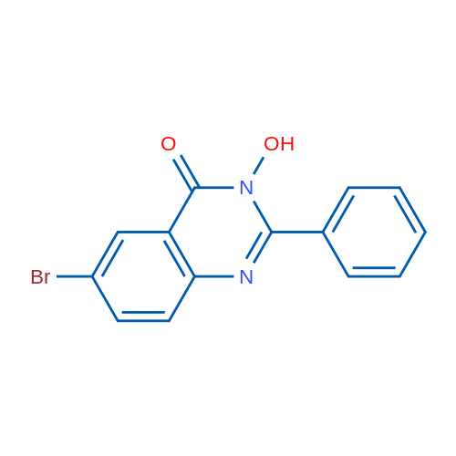 6-Bromo-3-hydroxy-2-phenyl-3,4-dihydroquinazolin-4-one 1g