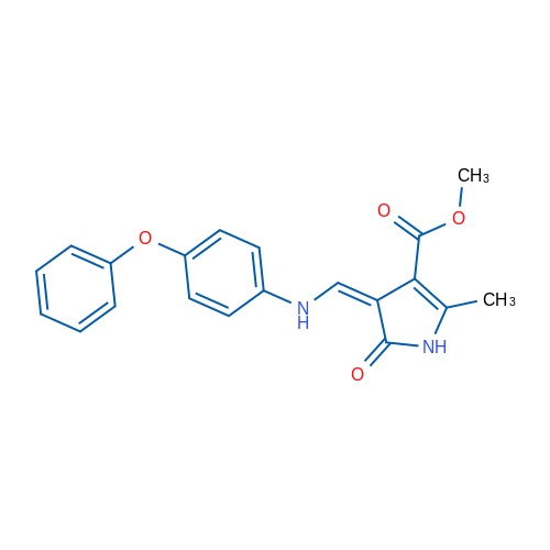 Methyl (4Z)-2-methyl-5-oxo-4-{[(4-phenoxyphenyl)amino]methylidene}-4,5-dihydro-1H-pyrrole-3-carboxylate 1g