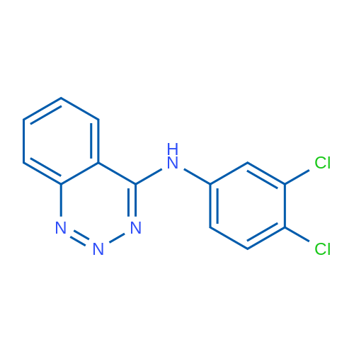 N-(3,4-Dichlorophenyl)-1,2,3-benzotriazin-4-amine 1g