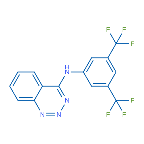 N-[3,5-Bis(trifluoromethyl)phenyl]-1,2,3-benzotriazin-4-amine 1g