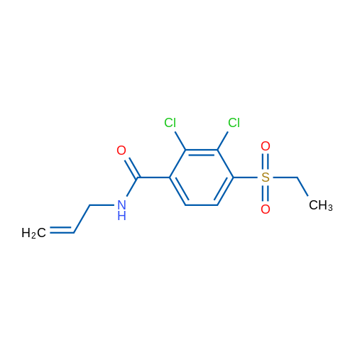 2,3-Dichloro-4-(ethanesulfonyl)-N-(prop-2-en-1-yl)benzamide 1g