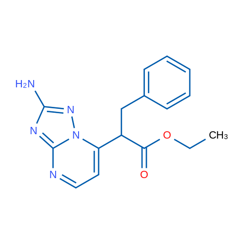 Ethyl 2-{2-amino-[1,2,4]triazolo[1,5-a]pyrimidin-7-yl}-3-phenylpropanoate 1g