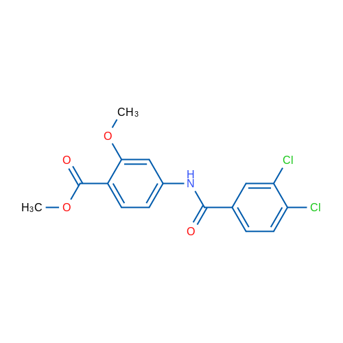 Methyl 4-(3,4-dichlorobenzamido)-2-methoxybenzoate 1g