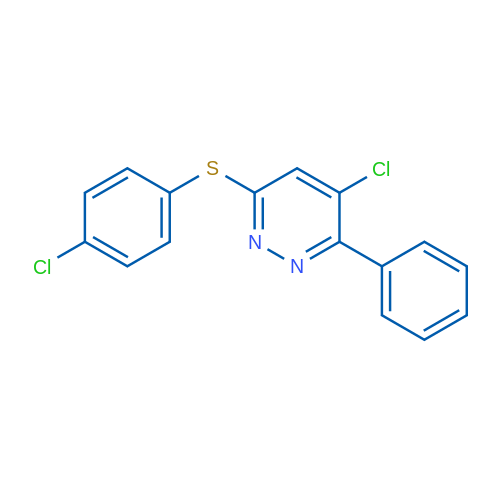 4-Chloro-6-[(4-chlorophenyl)sulfanyl]-3-phenylpyridazine 1g