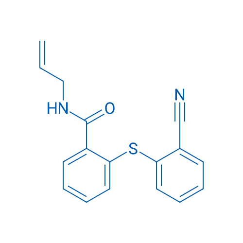2-[(2-Cyanophenyl)sulfanyl]-N-(prop-2-en-1-yl)benzamide 1g