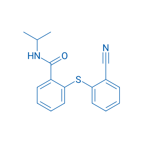 2-[(2-Cyanophenyl)sulfanyl]-N-(propan-2-yl)benzamide 1g