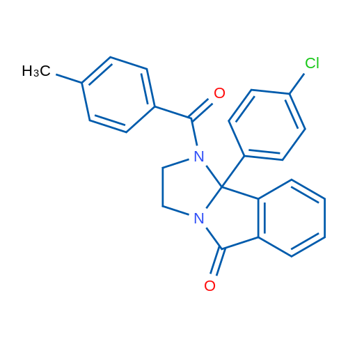 9B-(4-chlorophenyl)-1-(4-methylbenzoyl)-1H,2H,3H,5H,9bH-imidazo[2,1-a]isoindol-5-one 1g