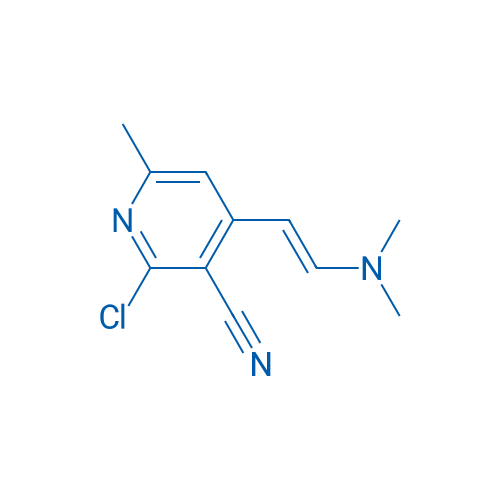 2-Chloro-4-[(E)-2-(dimethylamino)ethenyl]-6-methylpyridine-3-carbonitrile 1g