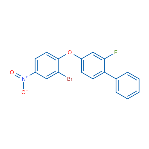 4-(2-Bromo-4-nitrophenoxy)-2-fluoro-1,1'-biphenyl 1g