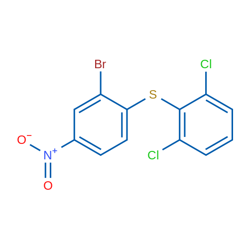 2-[(2-Bromo-4-nitrophenyl)sulfanyl]-1,3-dichlorobenzene 1g