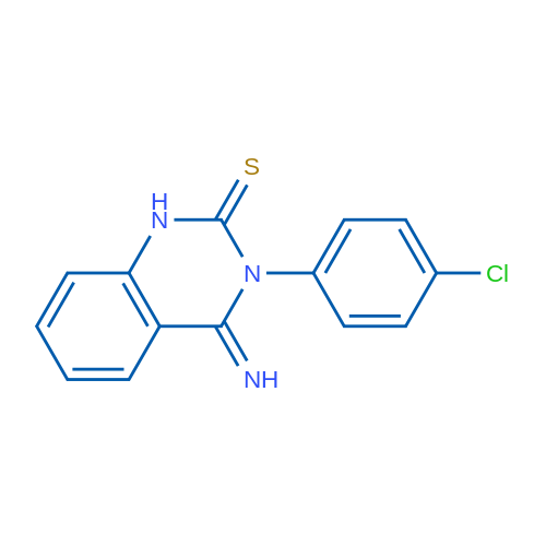 3-(4-Chlorophenyl)-4-imino-1,2,3,4-tetrahydroquinazoline-2-thione 1g