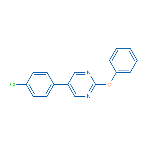 5-(4-Chlorophenyl)-2-phenoxypyrimidine 1g